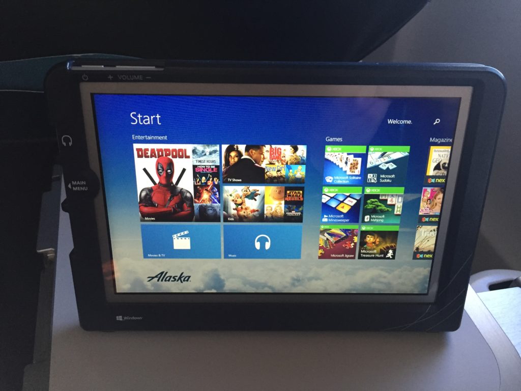 alaska airlines first class oakland maui digiplayer