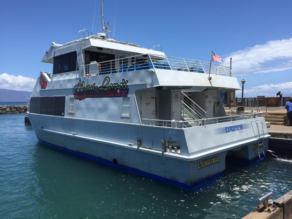 expeditions lahaina ferry maui lanai