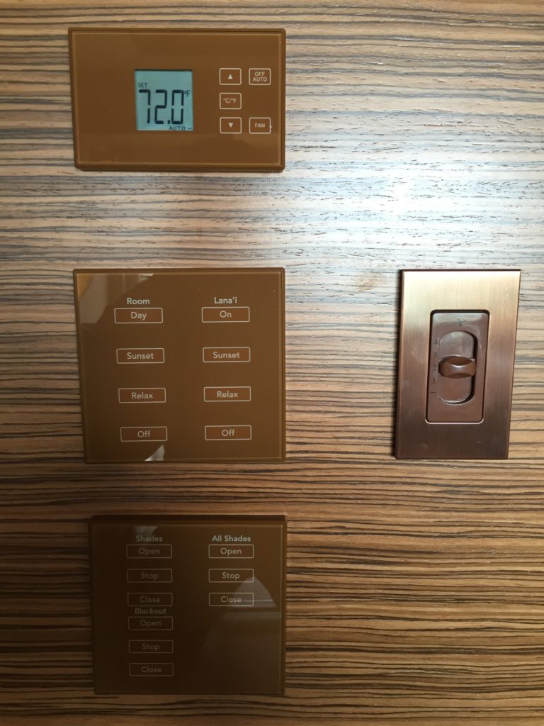 four seasons lanai room controls