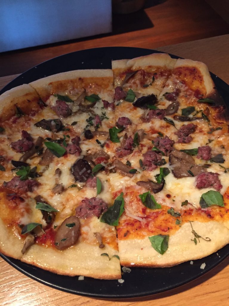 four seasons lanai venison pizza