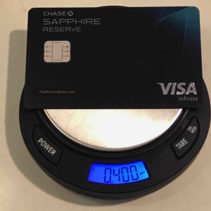 Sapphire Reserve Weight