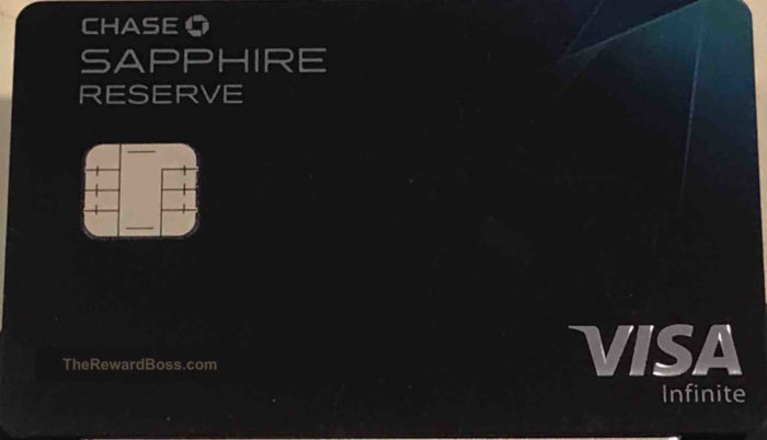 Chase Sapphire Reserve Credit Card