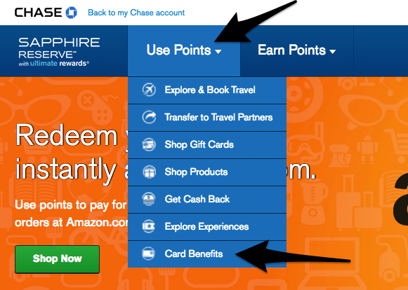Chase Sapphire Reserve - Priority Pass SignUp