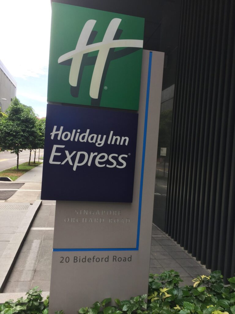 a sign outside of a building