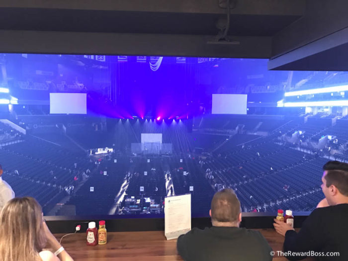 View - Centurion Suite American Express Lounge - Barclays Center
