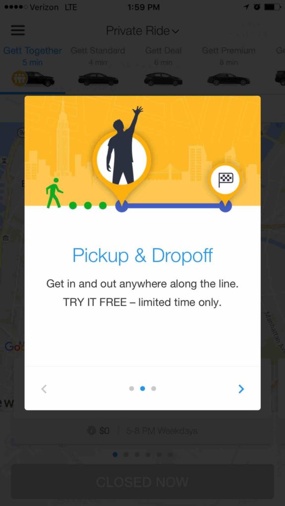 Gett Together Free Ride Screen Shot