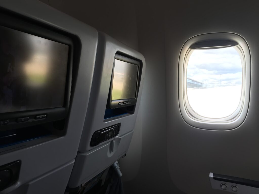 Photo taken on a recent Air New Zealand flight.