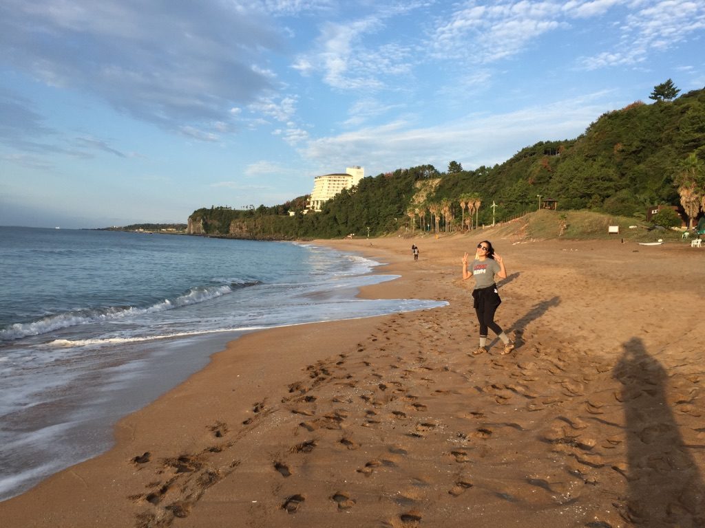 jeju island jungmun beach