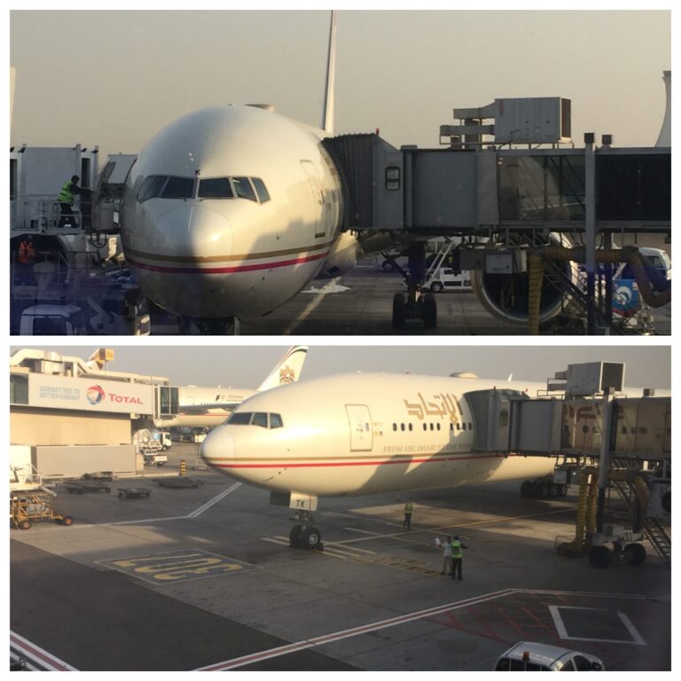 a plane at an airport