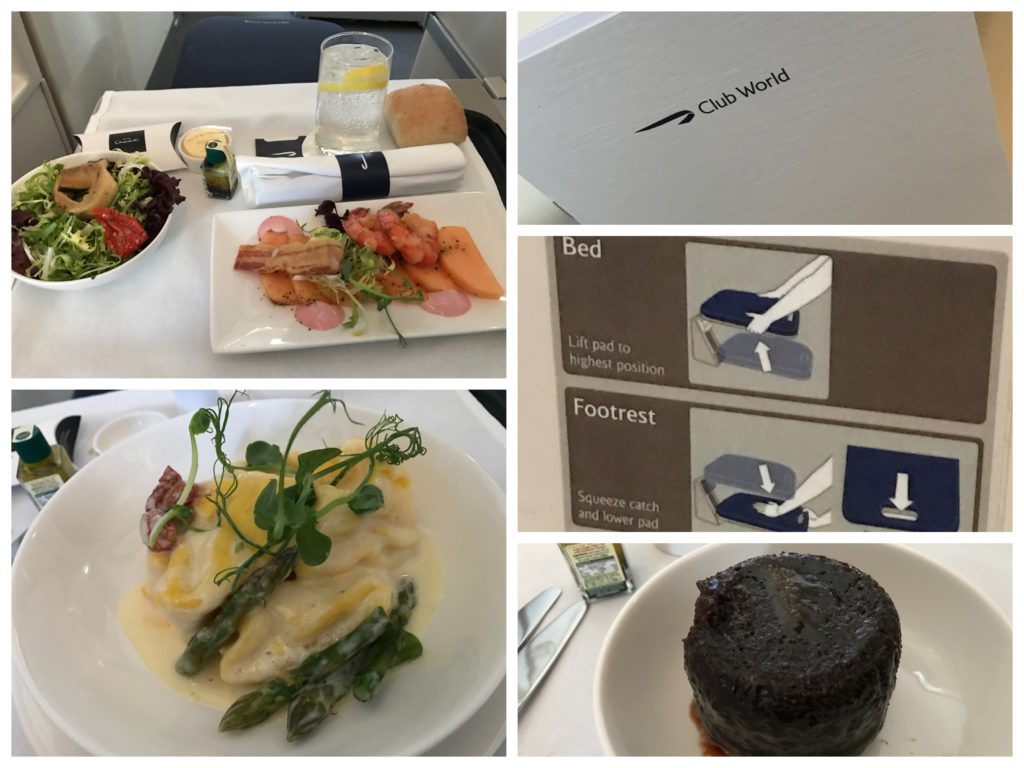 BA Club Europe to JFK