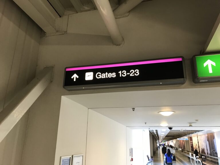 a sign on a wall