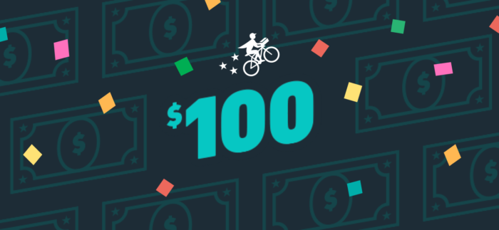 postmates $100 promo code