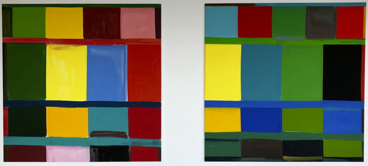 opere di Stanley Whitney al EMST