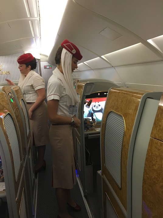 Emirates First Class Cabin