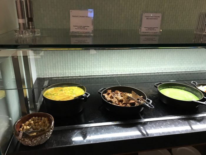 Dinner - American Express Centurion Lounge LaGuardia LGA