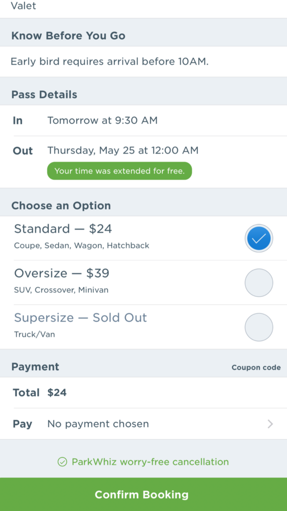 ParkWhiz Parking App Reserve Parking - Cheap Parking
