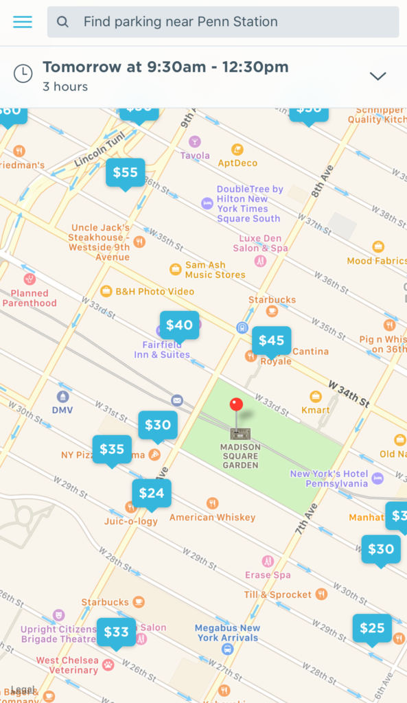ParkWhiz Parking App Reserve Parking - Cheap Parking