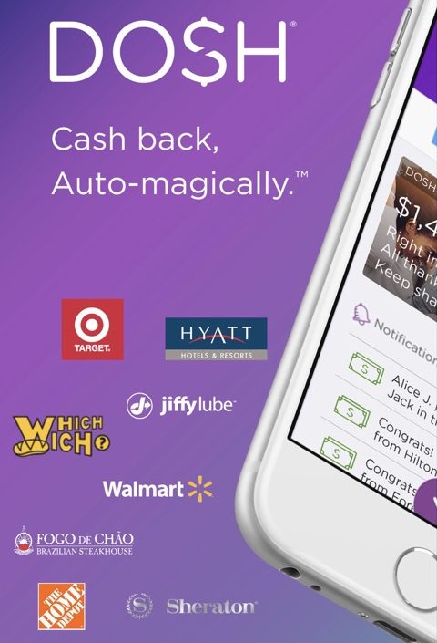 Dosh Cash Back Automatically App