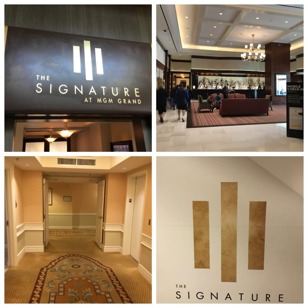 a collage of a hotel lobby