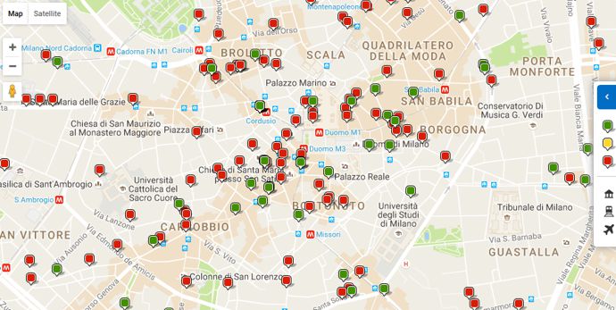 a map of a city