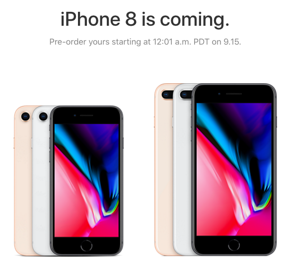 Apple iPhone 8 Pre-Order