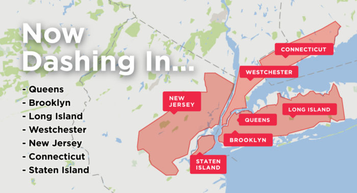 Doordash NY NJ CT Expansion