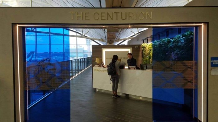 Hong Kong Amex Centurion Lounge - Entrance