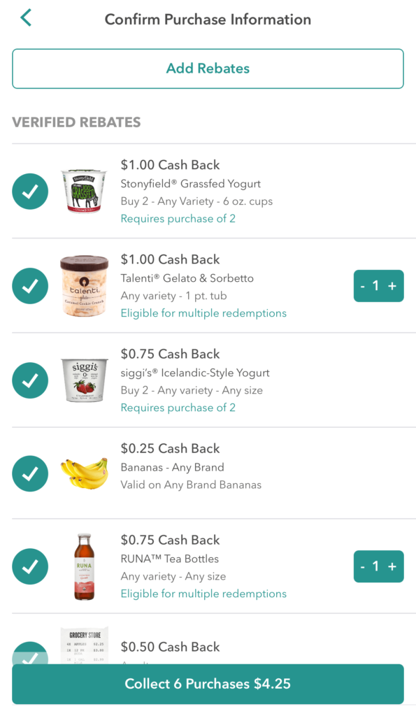 ibotta first purchase cash back