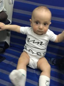 traveling with infant lap child