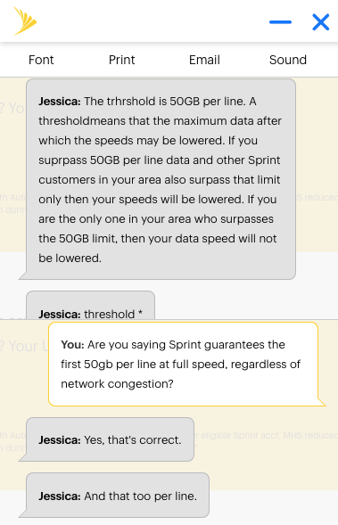 sprint unlimited thresholds