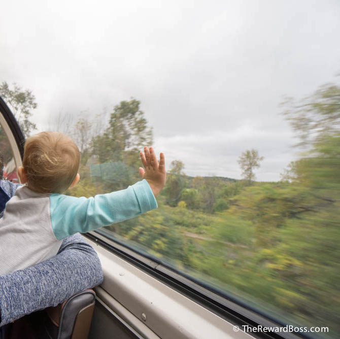 Amtrak Great Dome Car Fall Foliage