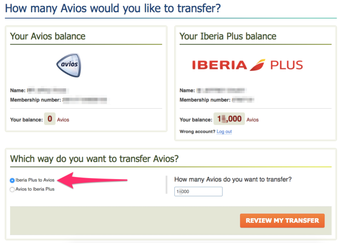 How to Transfer Iberia Avios to British Airways