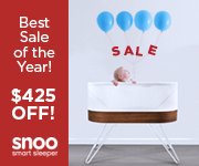 Happiest Baby Snoo $425 Off Robotic Bassinet