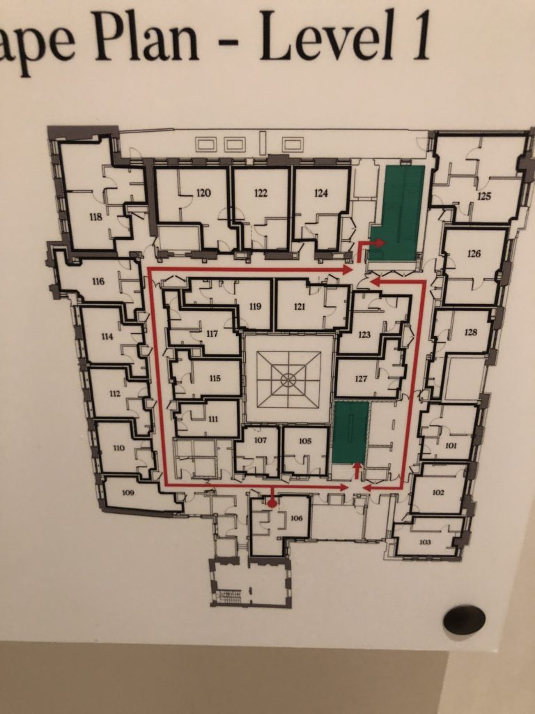 a drawing of a building
