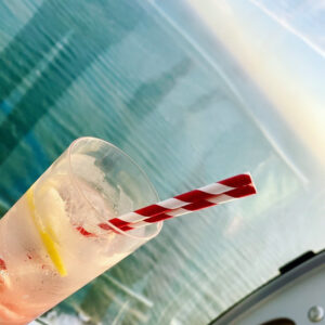 a close-up of a drink